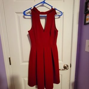 Windsor red mini dress